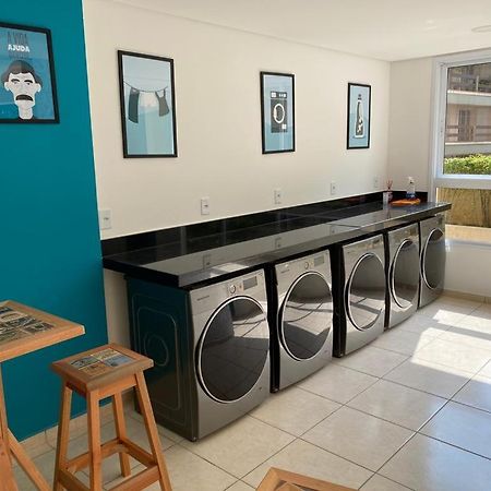 Apartmán Apto 15º Andar - Varanda Vista Mar - Enseada Guarujá Exteriér fotografie