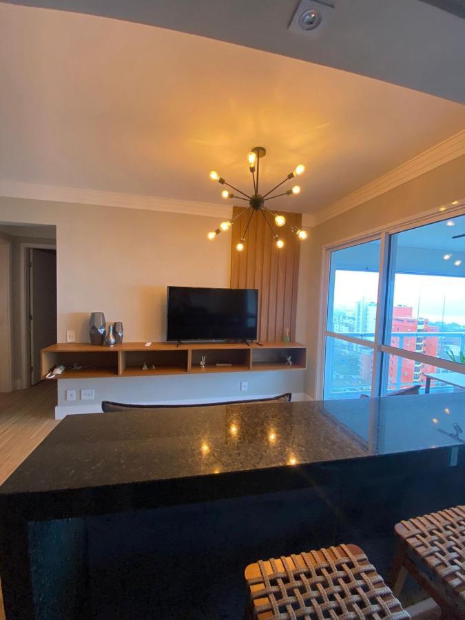 Apartmán Apto 15º Andar - Varanda Vista Mar - Enseada Guarujá Exteriér fotografie